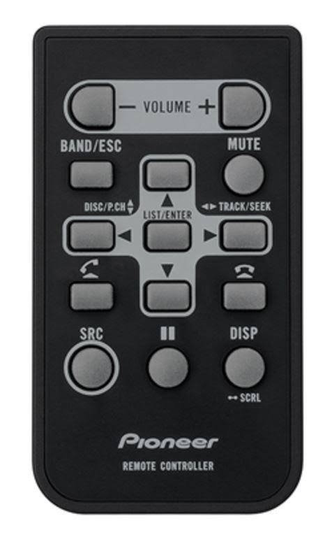 Pioneer FH-S500BT Double-DIN In-Dash CD Player with Bluetooth, Black