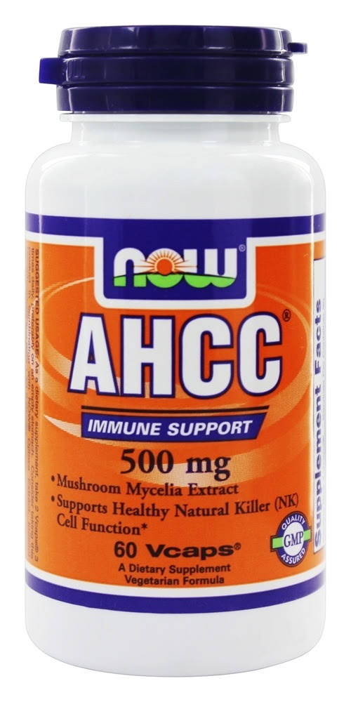 Now Foods - AHCC 500 mg 60 Vcaps