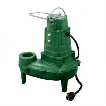 Zoeller 266-0004, Model E266, Waste-Mate 260 Series, Sewage Pump, 1/2 HP, 230 Volts, 1 Phase, 5.5 Amps, 2" NPT Discharge, 115 GPM Max, 20ft Max Head, 15 ft Cord, Manual
