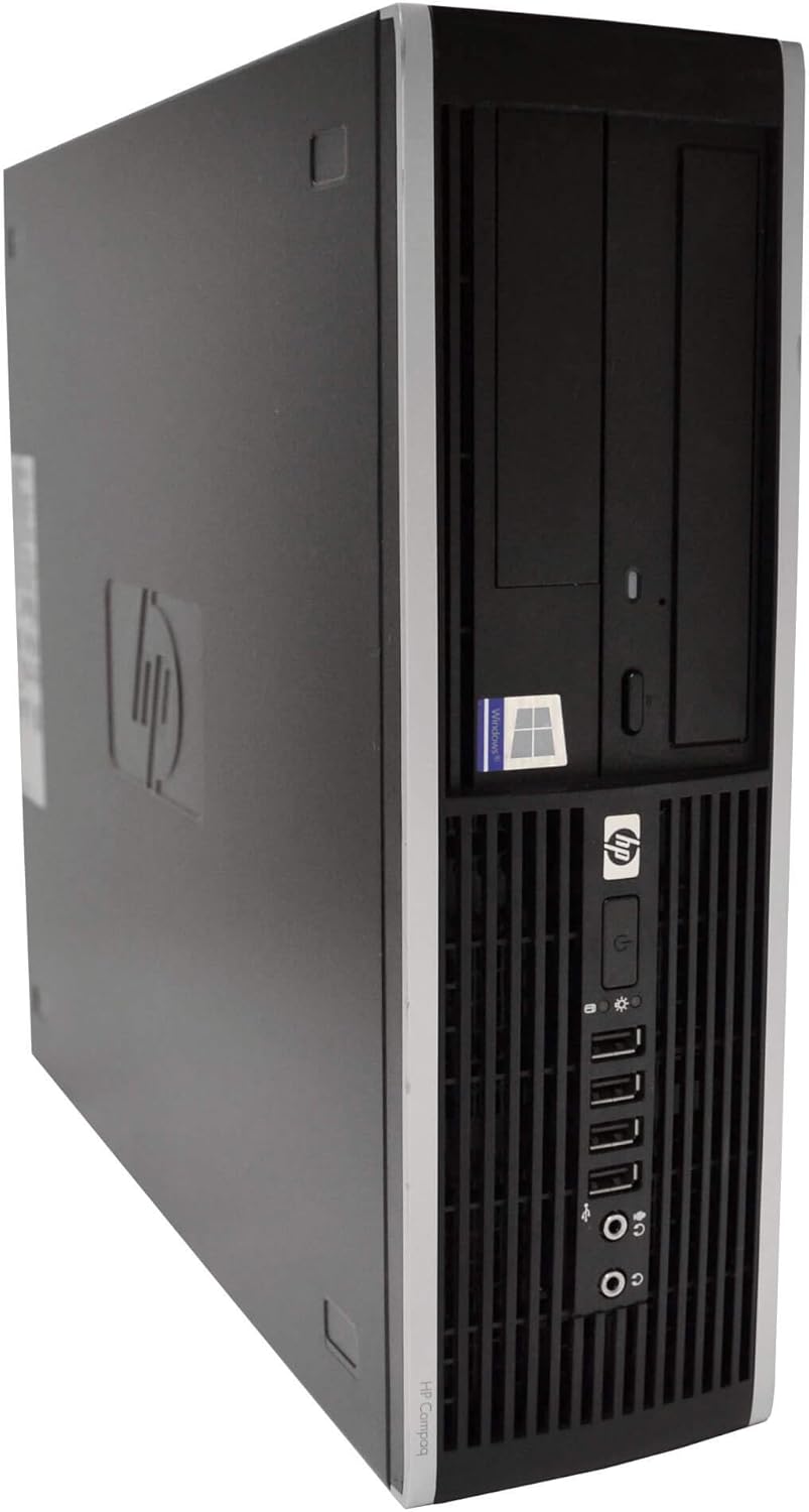 HP Elite 8100 Desktop Computer Package - Intel Core i5 3.2-GHz, 8GB RAM, 2 TB Hard Drive, 22 Inch LCD, DVD, Keyboard, Mouse, WiFi, Windows 10 (Renewed)