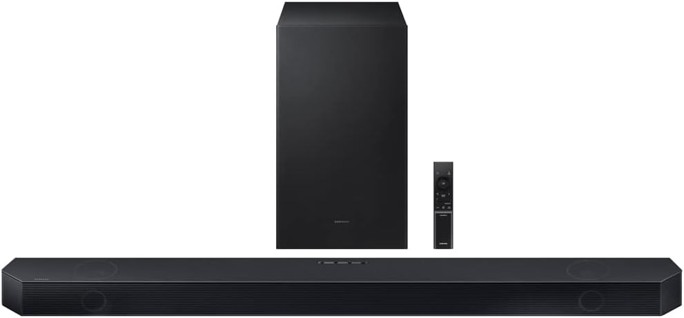 SAMSUNG HW-Q700C Q-Series 3.1.2 ch. Wireless Dolby Atmos Soundbar w/Q-Symphony Bundle with 2 YR CPS Enhanced Protection Pack
