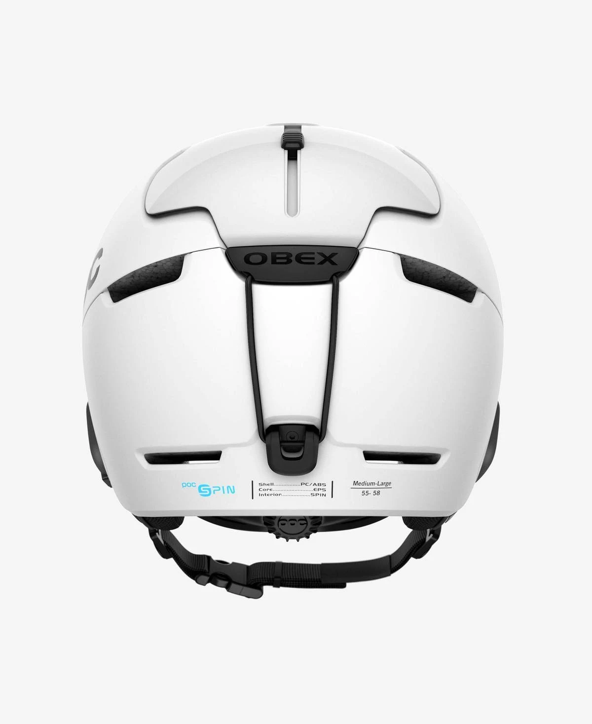 POC OBEX Spin Communication Helmet Hydrogen White, M/L