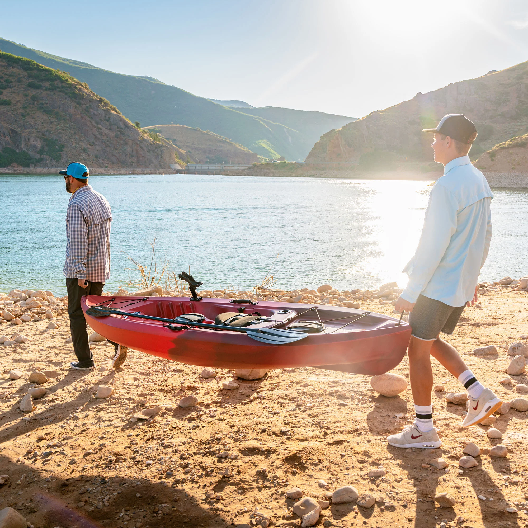 Lifetime 10ft Sot Tamarack Angler-volcan