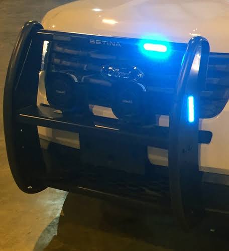 Setina LED Push Bumper PB-450-L Grill Guard for Police Cars SUVs Trucks u0026 Vans