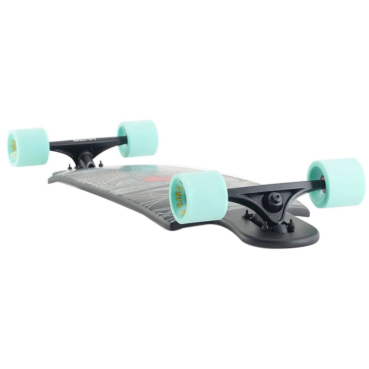 Landyachtz Longboard Skateboard Complete Drop Cat Seeker Black 38