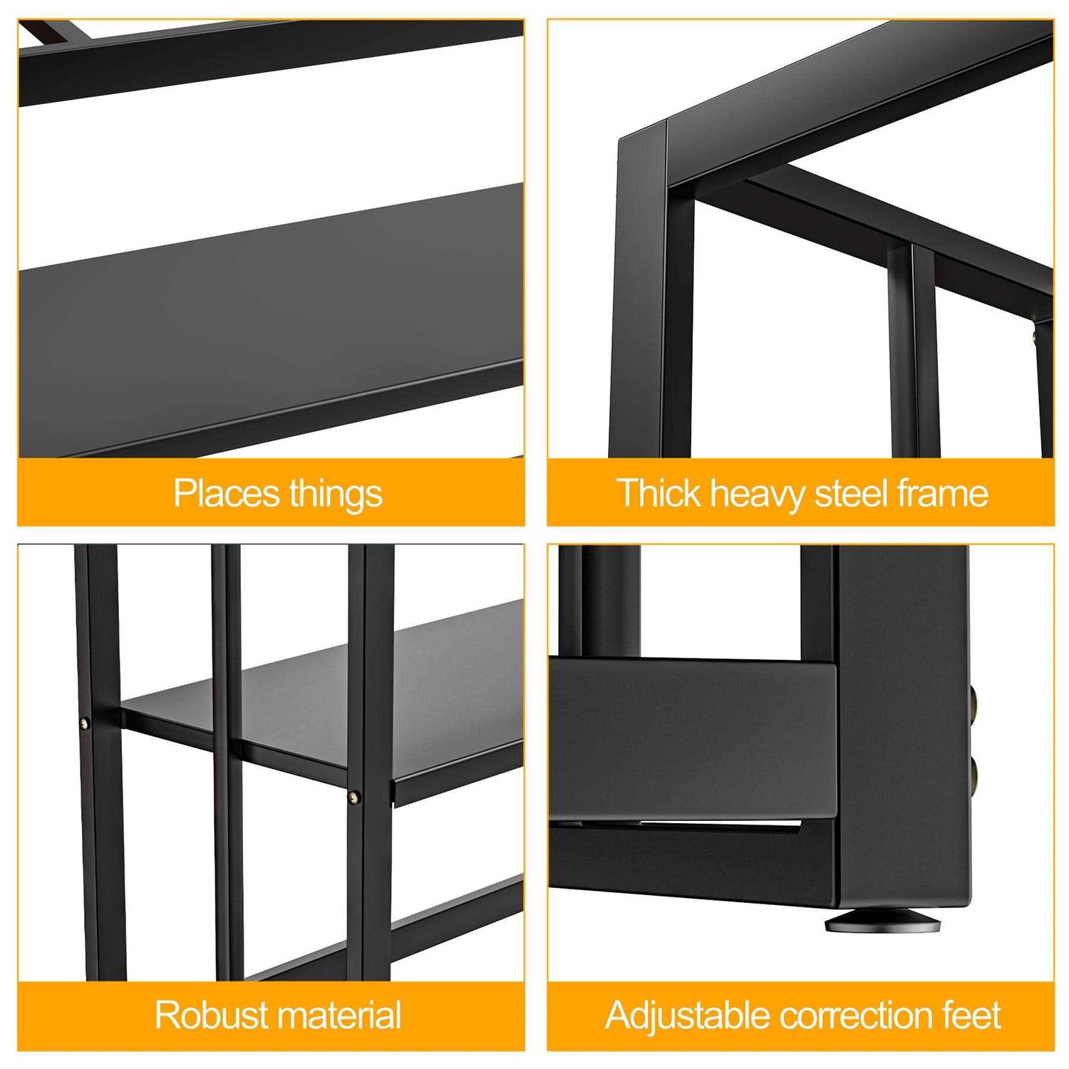 Akenow 55-75 Gallon Fish Tank Stand with Storage Shelf, 48.5 x14.9 x 29.2 Inch Aquarium Stand, Turtle Tank, Reptile Terrariums and Breeder Tank - Pet Supplies online store
