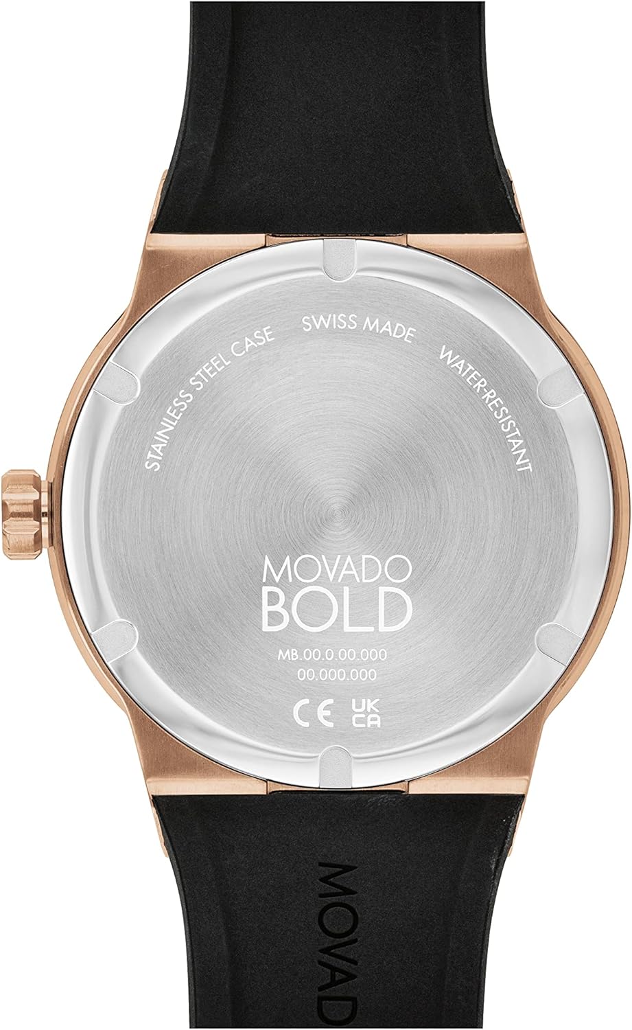 Movado Bold Fusion Men's Watch - Swiss Quartz 3H Movement, Silicone Strap - 5 ATM Water Resistance - Luxury Fashion Timepiece for Him - 42.30mm