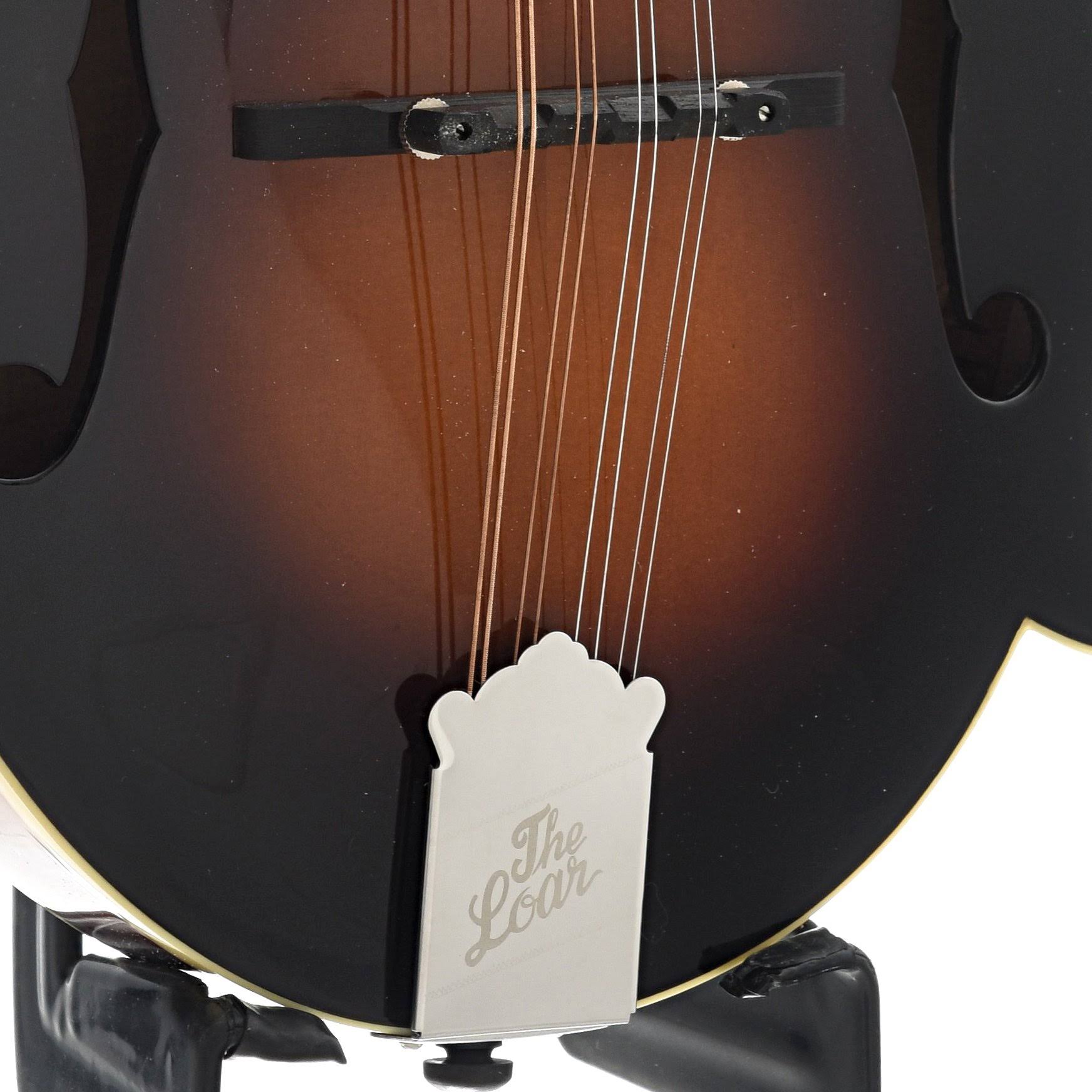 The Loar LM-520-VS Mandolin with Case, Hand Carved, F-Style, All Solid