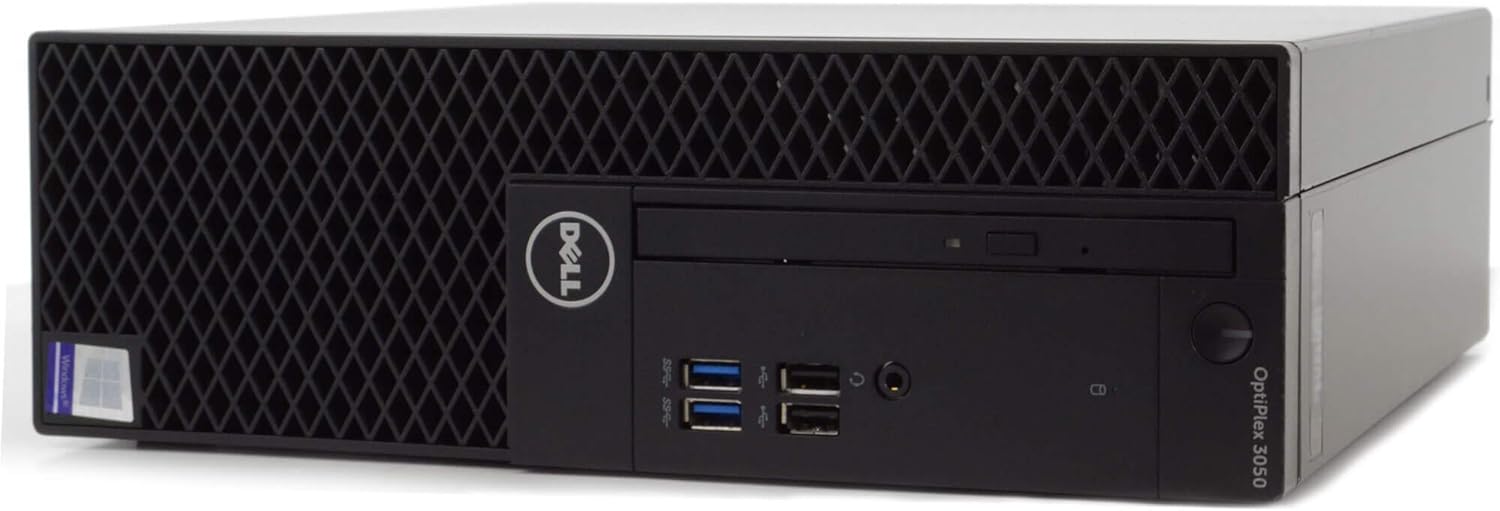 Dell Optiplex 3050 Desktop Computer | Quad Core Intel i5 (3.2) | 32GB DDR4 RAM | 250GB SSD Solid State | Windows 10 Professional | Home or Office PC (Renewed)