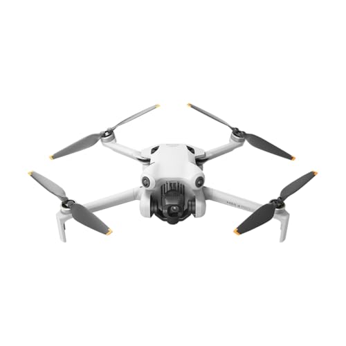 DJI Mini 4 Pro (DJI RC 2), Folding Mini-Drone with 4K HDR Video Camera for Adults, Under 0.549 lbs/249 g, 34 Mins Flight Time, 20 km Max Video Transmission Distance, Omnidirectional Vision Sensing