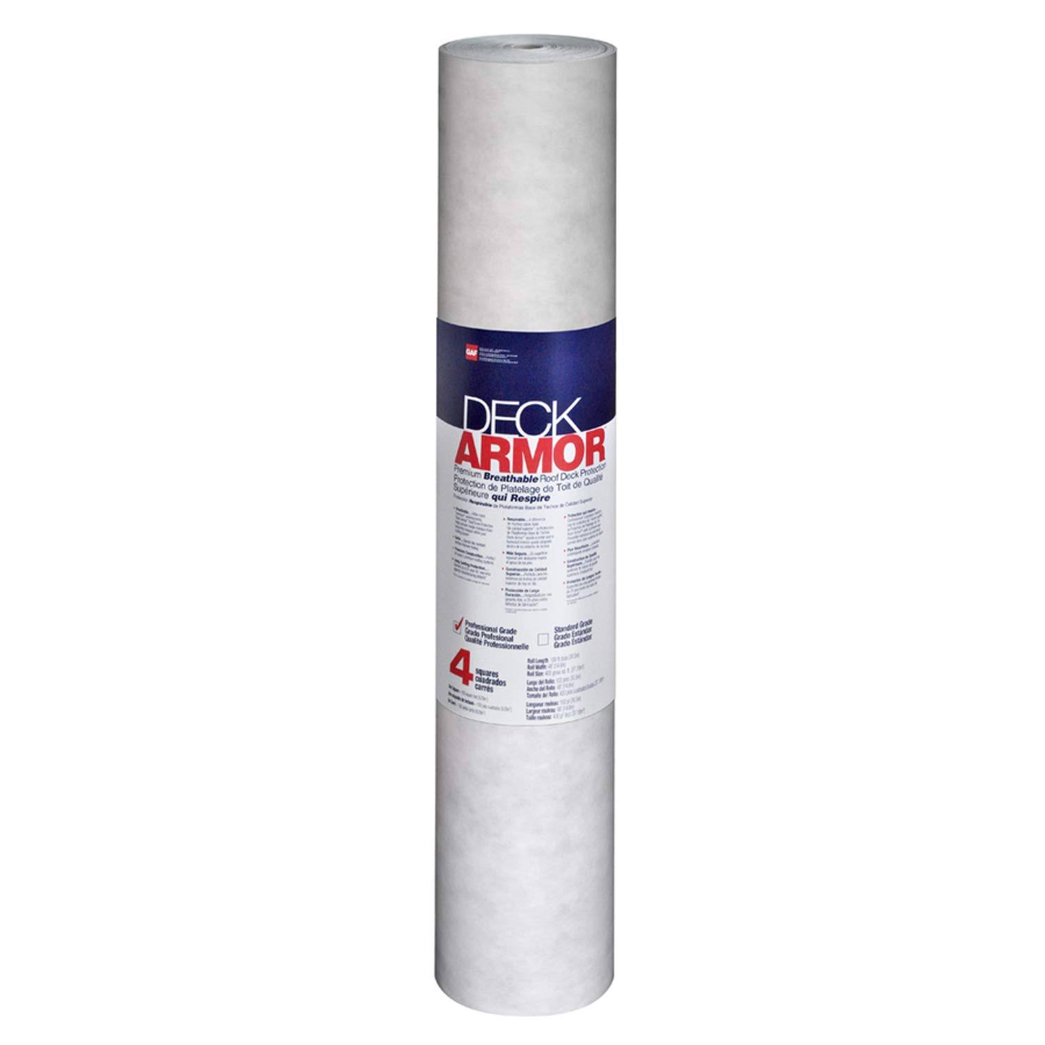 Deck-Armor 400 Sq. ft. Premium Breathable Synthetic Roofing Underlayment Roll 0901