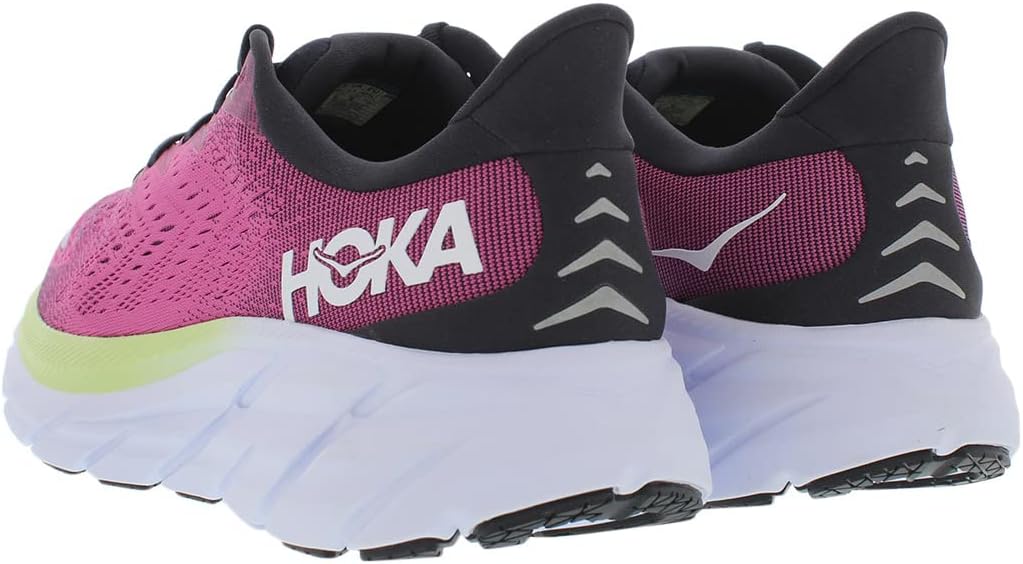 HOKA ONE ONE Clifton 8 Womens Shoes Size 6.5, Color: Blue Graphite/Ibis Rose