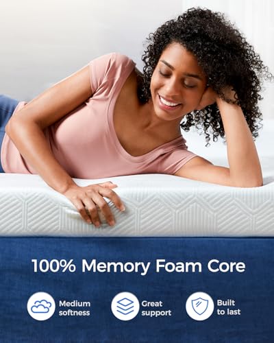 Dreamsmith Gel Memory Foam Mattress Topper, 3-Inch Full, Breathable Pressure Relief Cooling Mattress Topper, Washable Cover with Elastic Straps & Non-Slip Bottom, CertiPUR-US Certified
