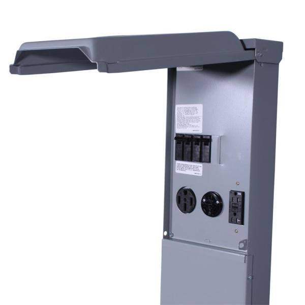 GE Electrical GE1LU532ES Power Pedestal Burial RV 100A