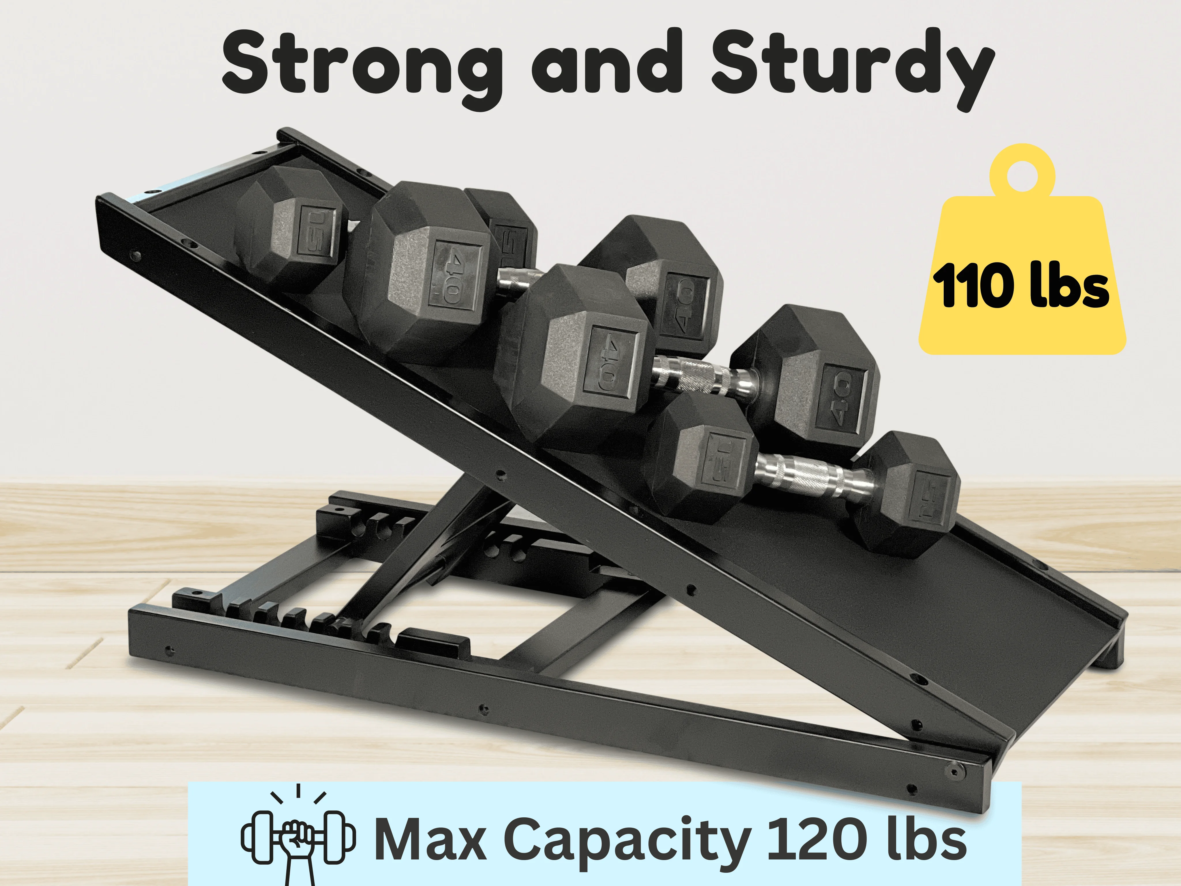 Dog Ramp for Couch - Adjustable 10" to 20" - Ramp for Dogs to Get On Bed - Pet Safe Paw Grip Anti Slip Doggie Puppy Stairs Small/Medium/Old Cats - Portable Car Steps - Ramps Small Dogs 80 lbs Max