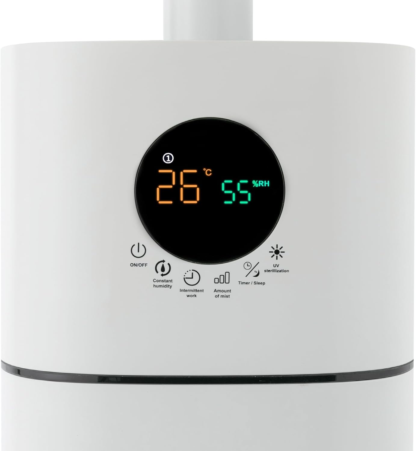 Humidifiers for Large Room, 3.52Gal/16L Whole House Humidifiers, Ultrasonic Cool Mist Top Fill Humidifier Mist Speed 21.12oz/ h, Remote, Quiet Tower Humidifier for Baby Bedrooms Plant Yoga Sleep