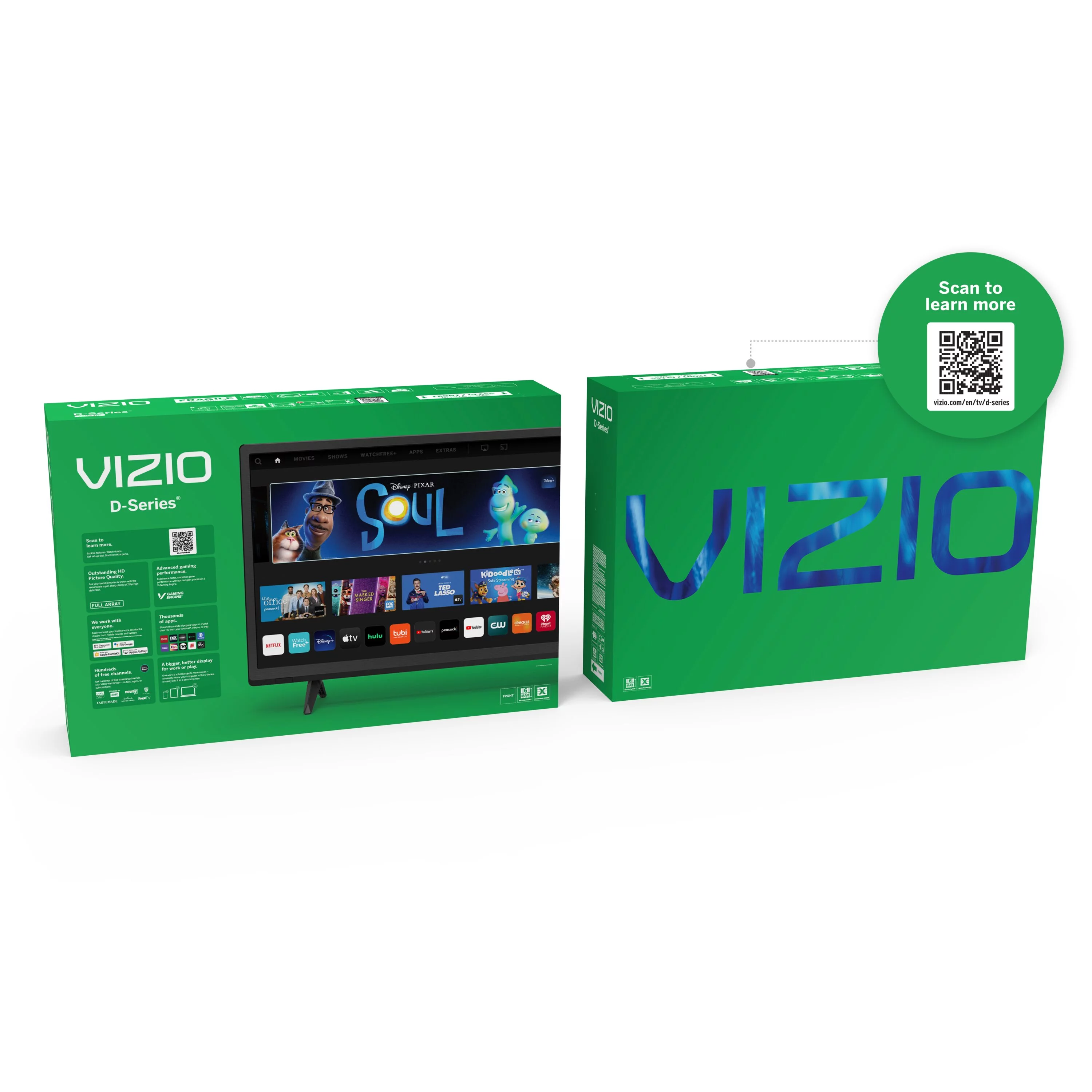VIZIO 32" Class D-Series HD Smart TV D32h-J09