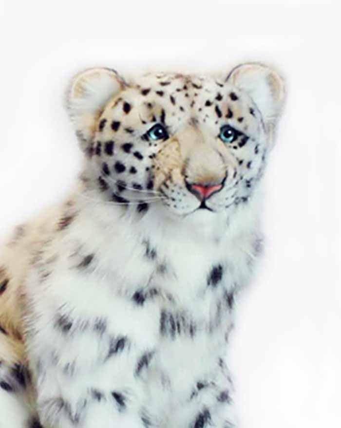 Hansa Snow Leopard Cub Plush
