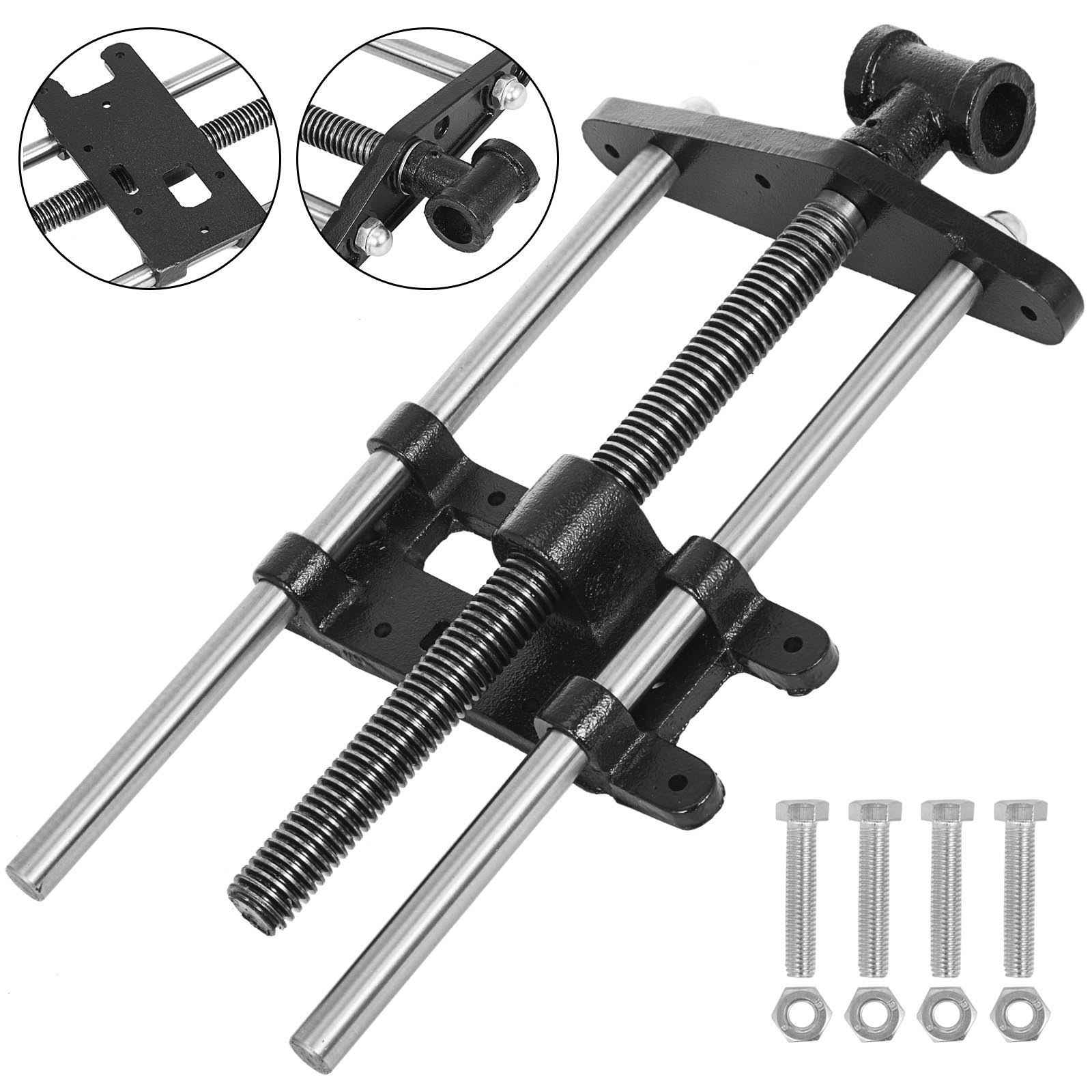 Vevor 10.5x22 Woodworking Bench Vise Wood Clamp Press Locking Cast Iron 500mm Screw
