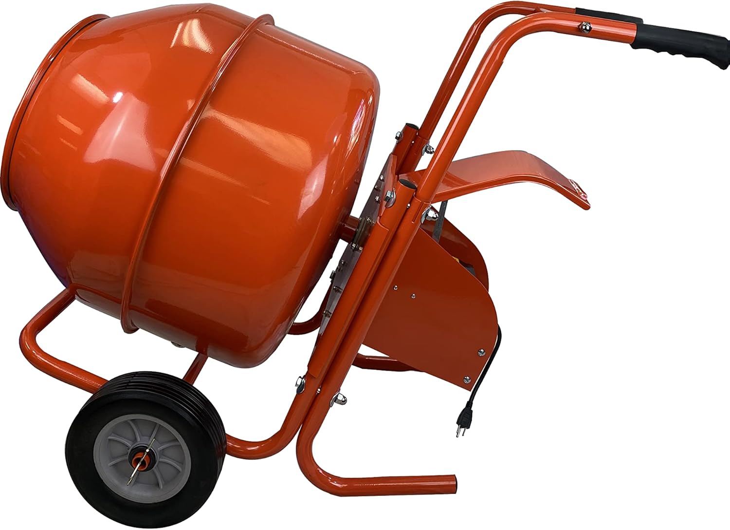 5 Cubic Feet Wheel Barrow Portable Cement Concrete Mixer Rollaway Electric