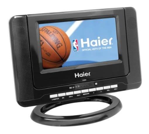 Haier HLTD7 7x22 Digital Portable LCD TV/DVD Combo
