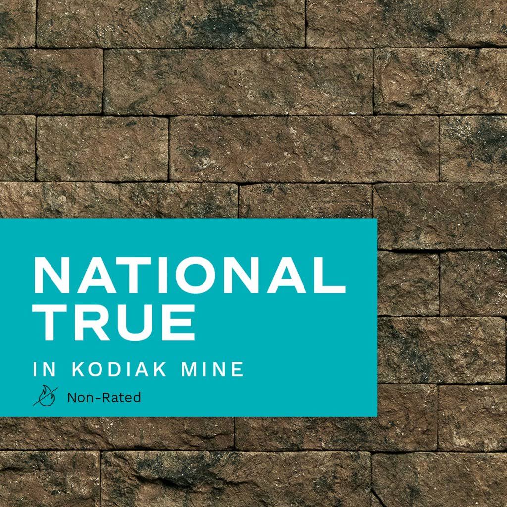 Evolve Stone National True Stone Veneer Non-Rated / Kodiak Mine