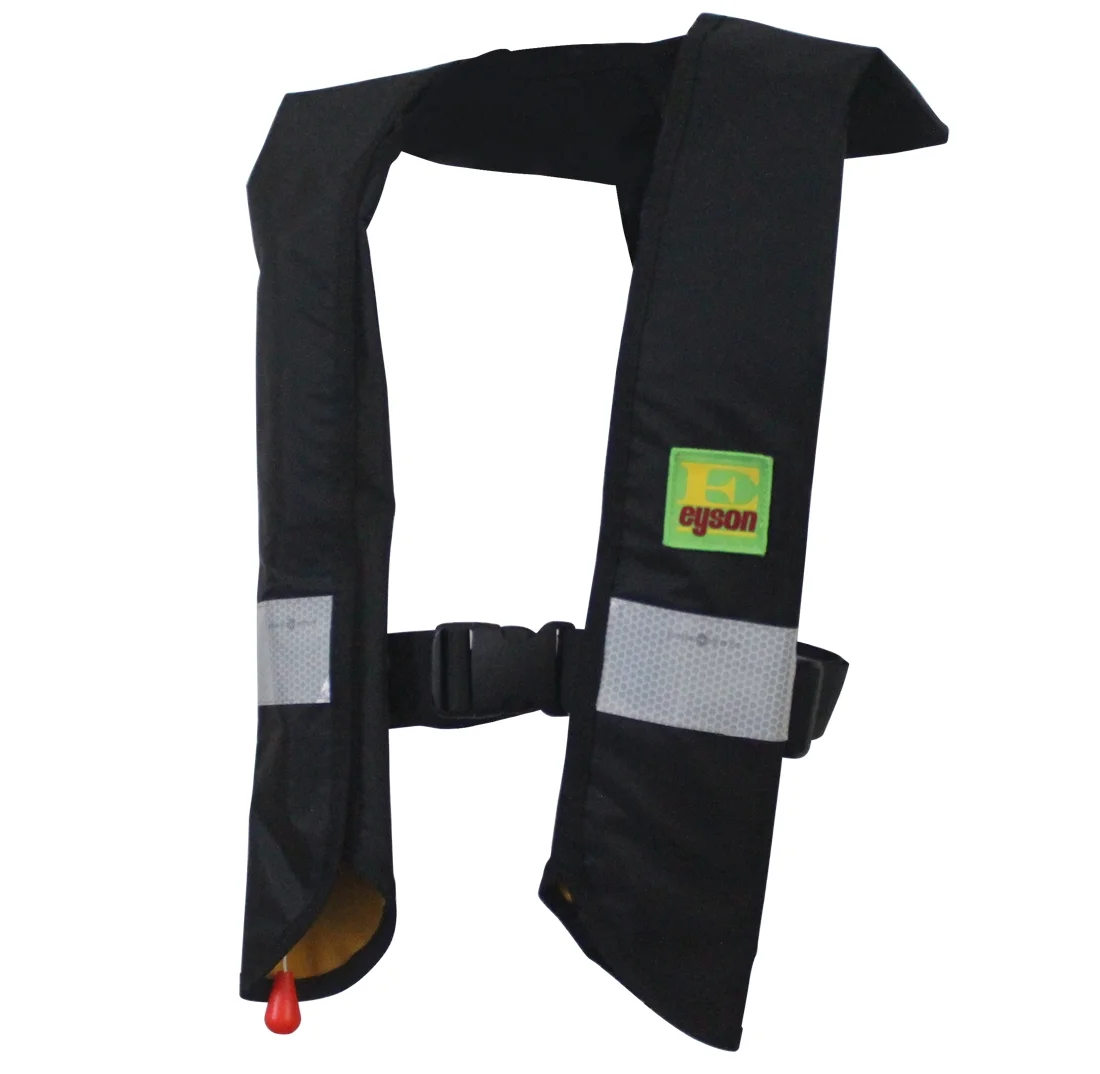 Top Safety Adult Life Jacket with Whistle - Manual Version Inflatable Lifejacket Life Vest PFD for Boating Fishing Kayaking Canoeing Sailing Paddle Boarding SUP Water Ski Light Weight Adjustable Size