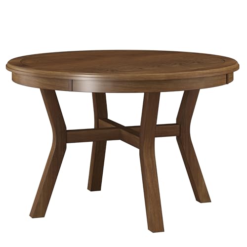 Hillsdale Furniture Cooper Convertible Wood 47 Inch Poker Game Table, Brown