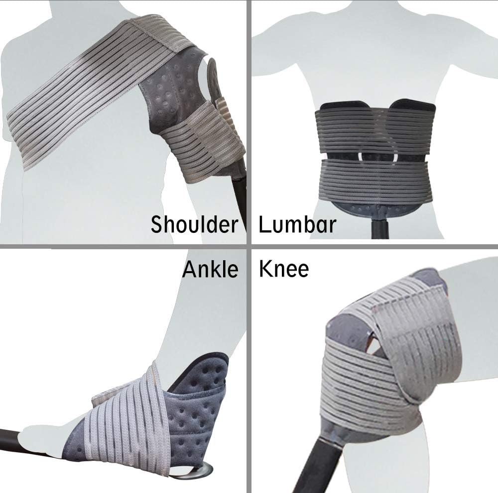 COOLMAN Cold Therapy System, Therapy Ice Machine After Knee Surgery, Including Extra Backup Connector and Flexible Universal Pad Suitable for Knee, Shoulder, Ankle, Cervical, Back, Leg and Hip