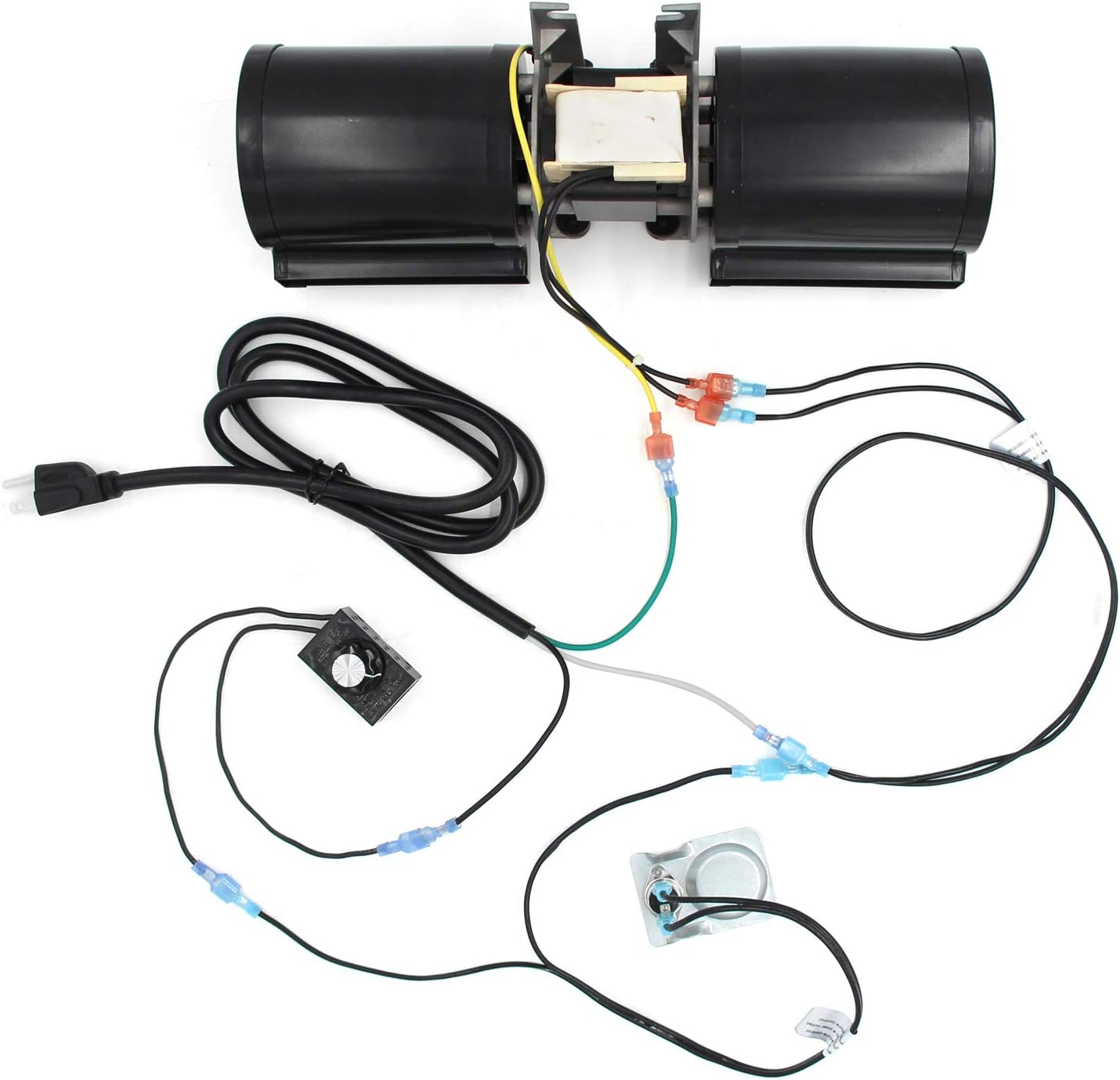 Mr. KAN GFk-160 Fireplace Blower Fan Kit for Heat N Glo, Quadra Fire, Hearth and Home, Lennox, Superior, Regency, Gas Fireplaces Fan for GFk-160A