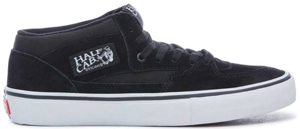 Vans Half Cab Pro (Black/Black/White)