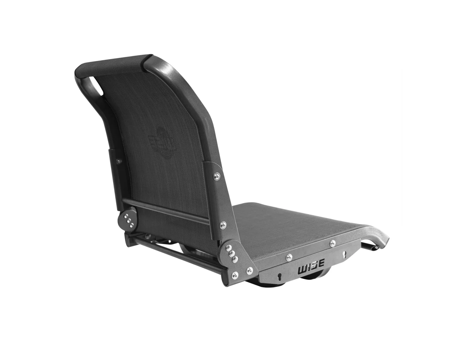 Wise 3374 Aero X Cool-Ride Mesh Mid-Back Boat Seat, Carbon Grey
