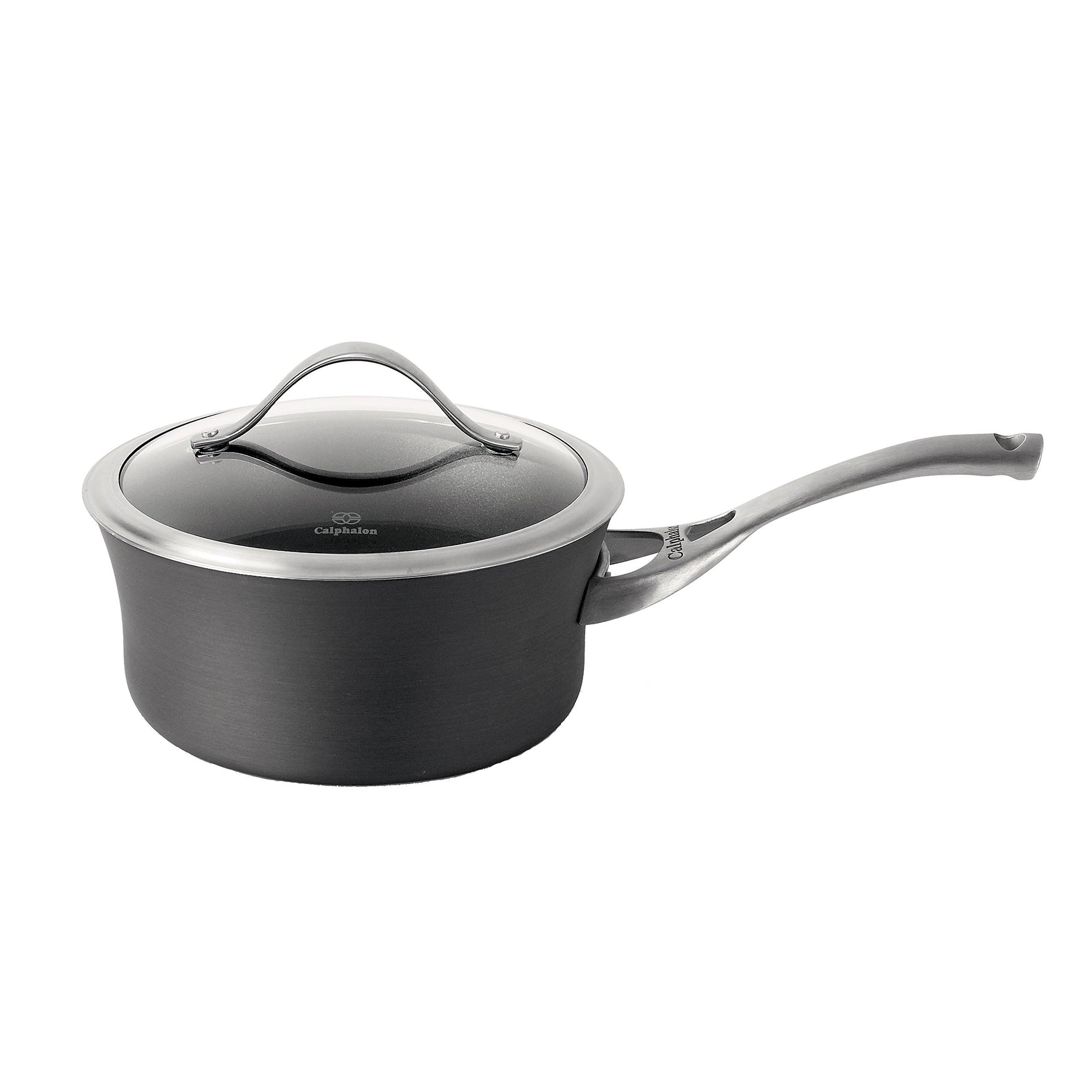 Calphalon Contemporary Nonstick 2.5-Qt. Sauce Pan with Cover