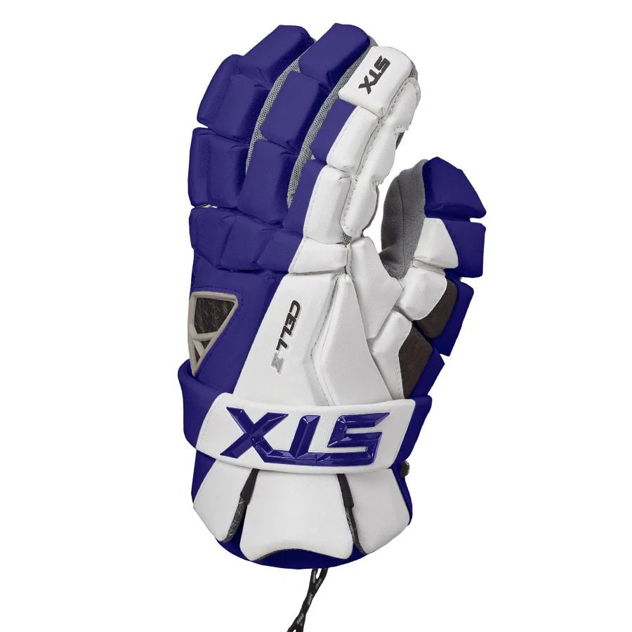 STX Cell IV Lacrosse Glove Navy