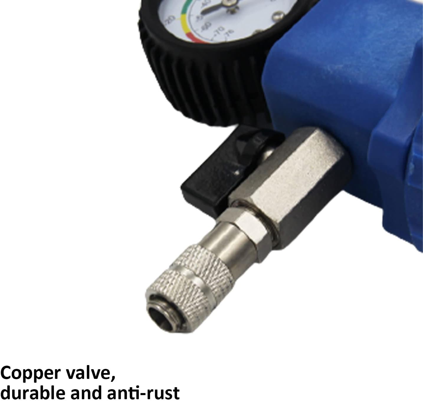 YUANRI Coolant Vacuum Refill Kit with 2PCS Universal Tapered Rubber Adapters, Cooling System Vacuum Purge & Refill Kit with Pressure Gauge and 8PCS Rubber Adapters Sleeves for Car SUV Van Truck