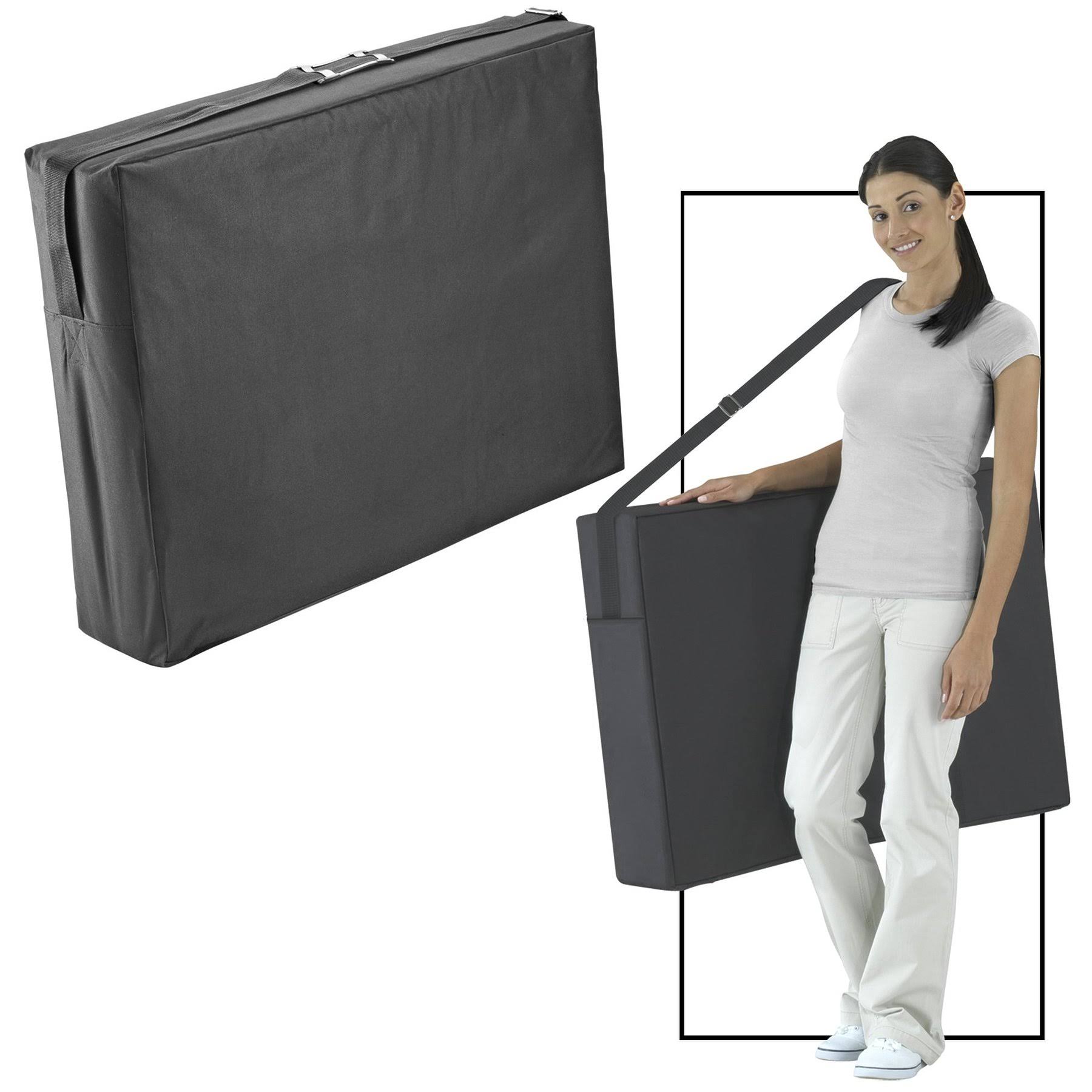 Master Massage Zephyr Lightweight Portable Table Package, Black