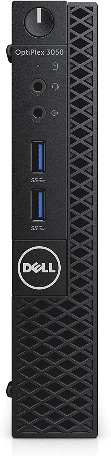 Dell OptiPlex 3050 Micro Desktop Computer, Intel Core i5-7500T Upto 3.3GHz 8GB RAM, 512GB SSD, AC Wi-Fi, Bluetooth, DisplayPort, HDMI - Windows 10 Pro (Renewed)