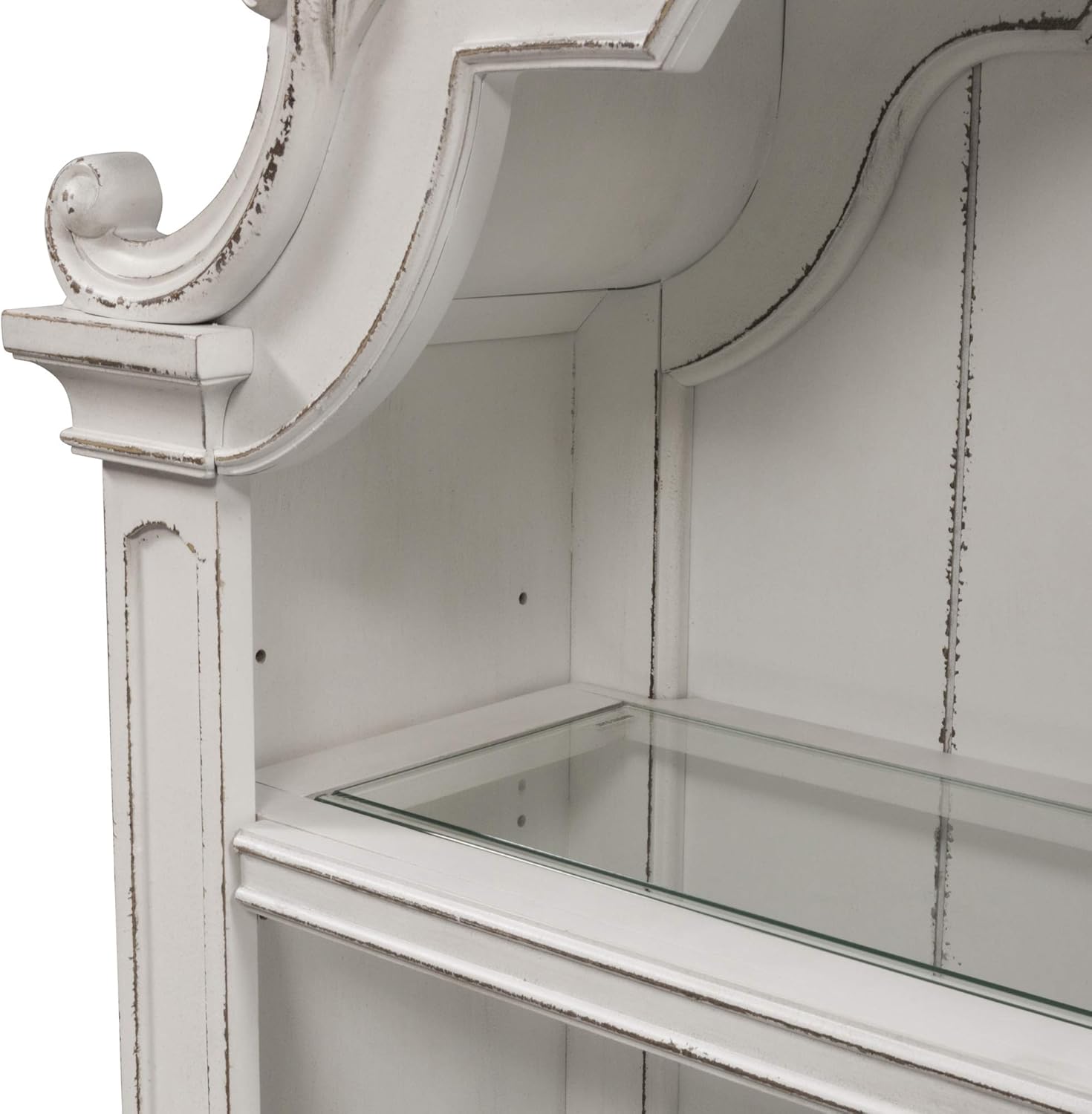 Magnolia Manor Hutch & Buffet, W56 x D18 x H92, White