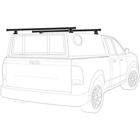 Vantech Universal Pickup Topper M1000 Ladder Rack W 60 Bar Aluminum