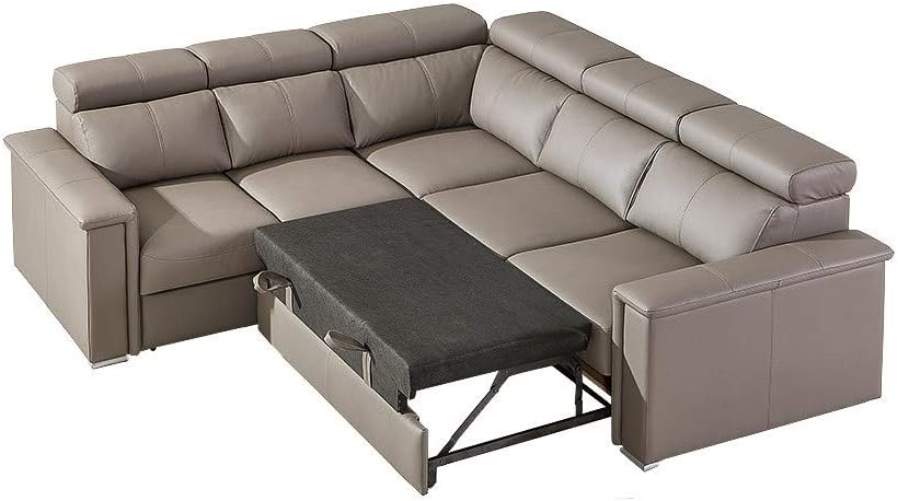 ROPIK Sectional Sleeper Sofa, Left Corner