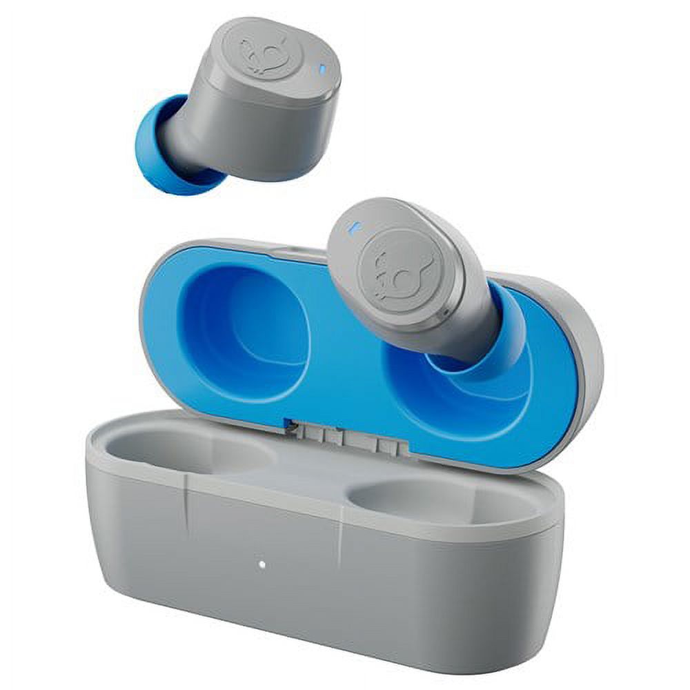 Skullcandy Jib True 2 Wireless Earbuds with Charging Case Tile-finding Technolog S1JTWP948 Jib True 2 Wireless Earbuds with Charging Case - Blue Gray