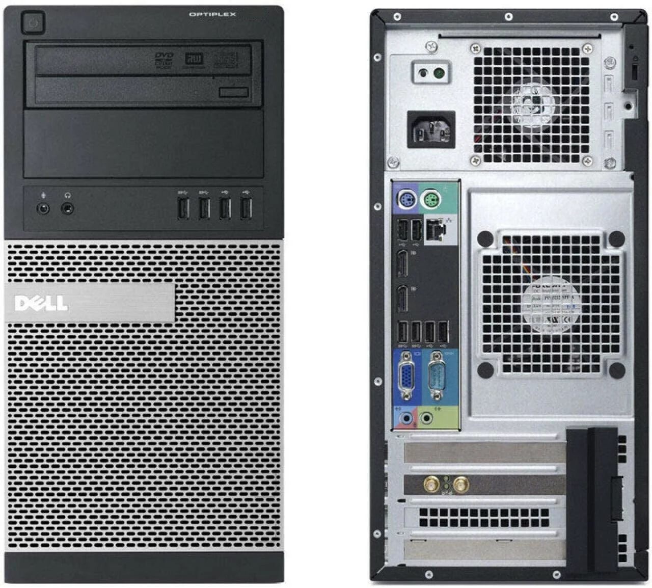 Restored Gaming Dell Desktop Tower Computer PC Intel Core i5 Processor 16GB Ram, 1TB HDD New 22 inch Monitor NVIDIA GeForce GT 1030 Bto KB & Mouse WiFi, DVD Windows 10 (Refurbished)
