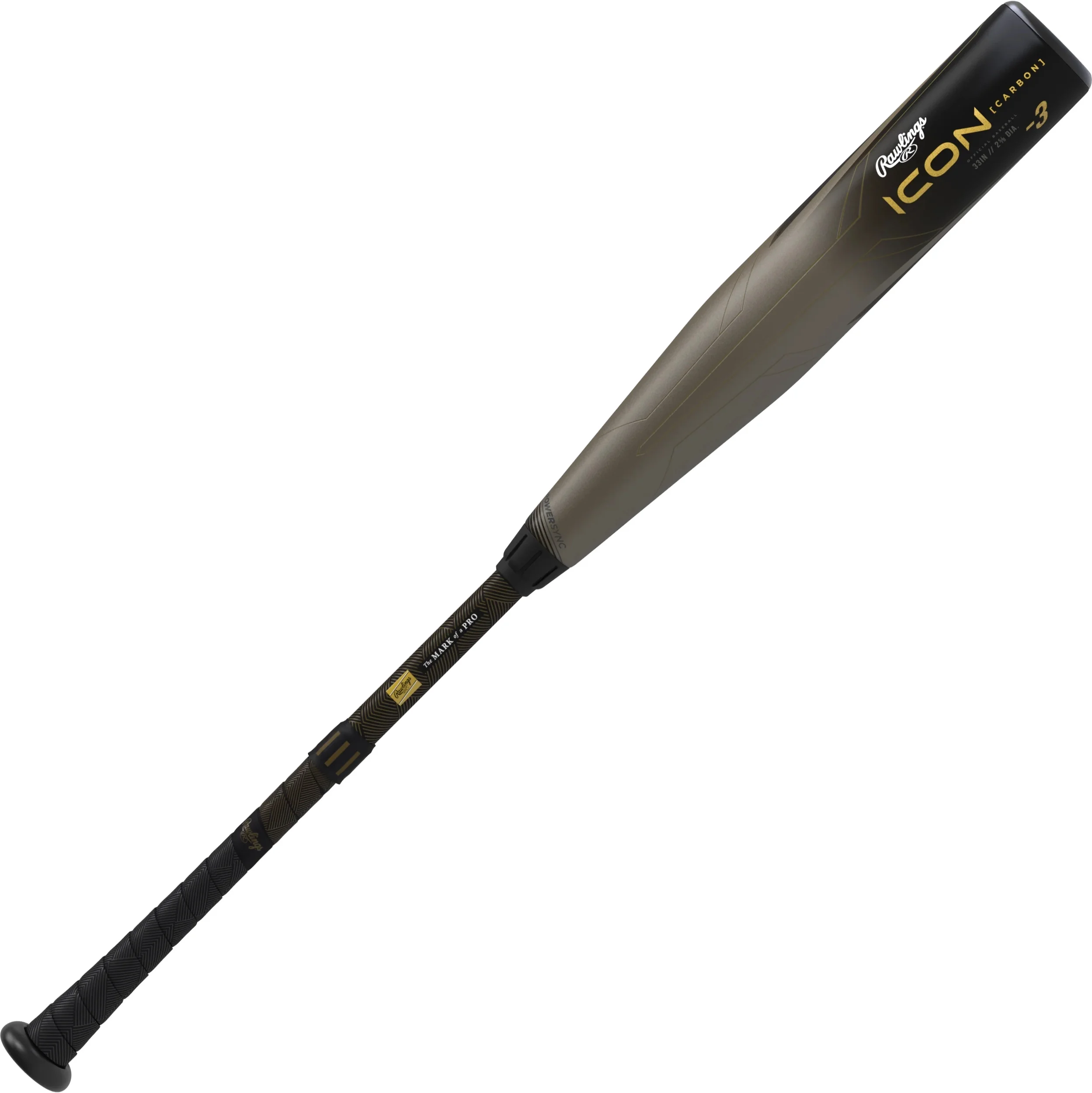 Rawlings Icon -3 BBCOR Baseball Bat | 31 in | -3
