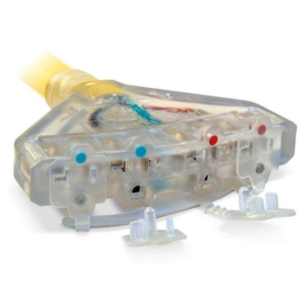 Champion Power Equipment Champion 100453 20 ft. 30A 125/250v Fan-Style Flat Generator Extension Cord