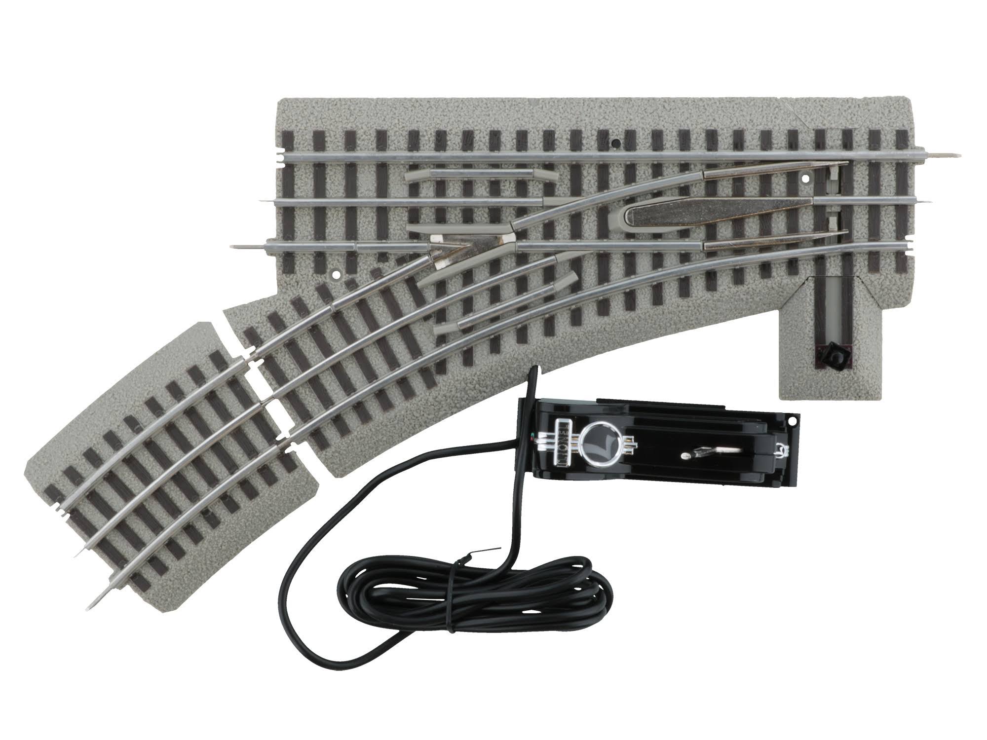 Lionel O-Scale FasTrack O36 Remote/Command Switch - Left Hand