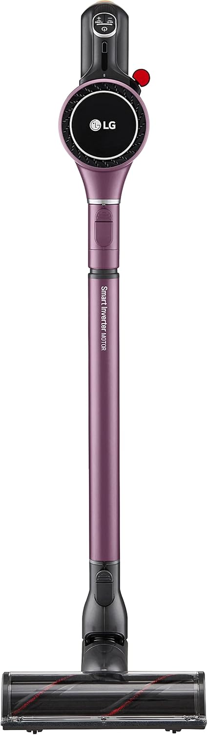 LG CordZero Cordless Stick Vacuum Cleaner, Hard Floor, Carpet, Wet Mop, Car, Powerful Suction, High-Capacity Dust Bin, Extra Battery, Up to 120 Min, Lightweight, A929KVM