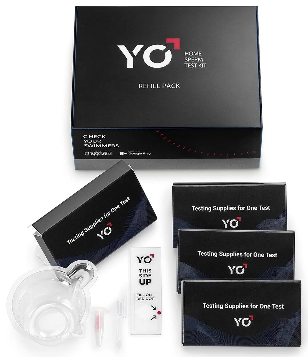 Yo Home Sperm Test Kit - Refill Pack 4ct | FSA Store
