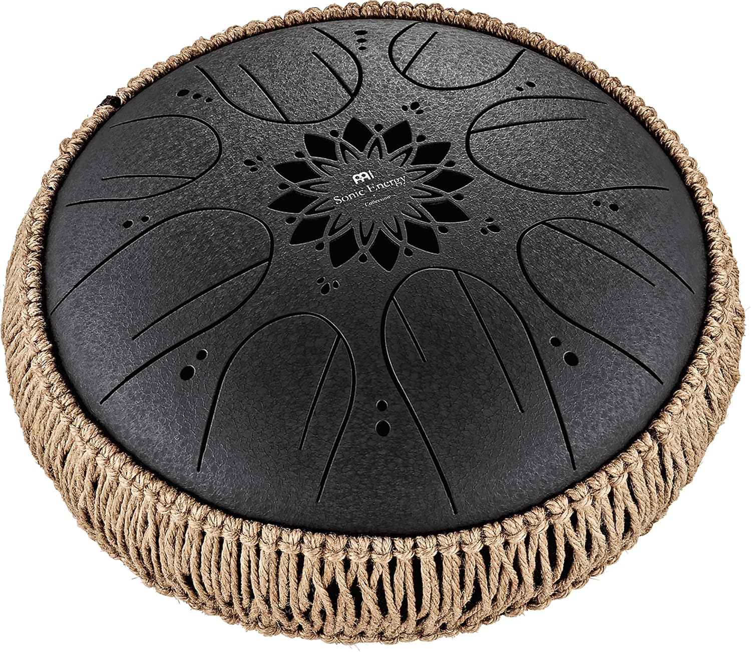 Meinl Sonic Energy Octave Steel Tongue Drum 8 Notes 10" with Mallets, Bag — Sound Healing Instrument for Musical Education, Meditation, ASMR, Yoga