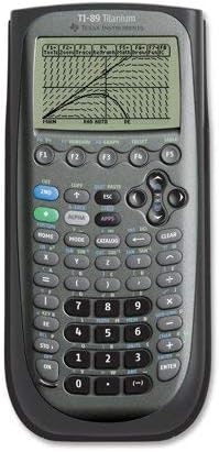 Texas Instruments TI-89 Titanium Graphing Calculator, Black, 1 Each (Quantity)