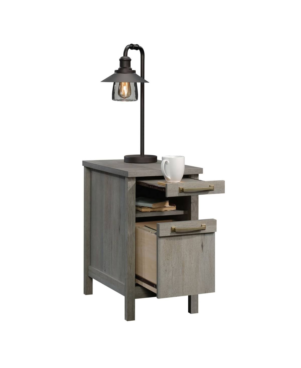 Sauder Cannery Bridge Side Table - Mystic Oak